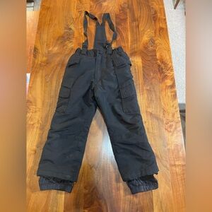 Arizona Jean Company Black Snow Pants. Kids size 8.